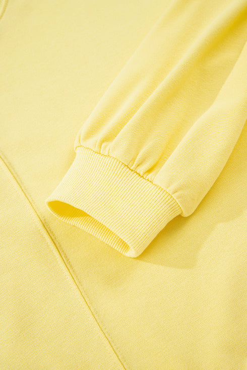 Plaid Ruffle Patchwork Drop Shoulder Pullover And Drawstring Waist Shorts Short Set